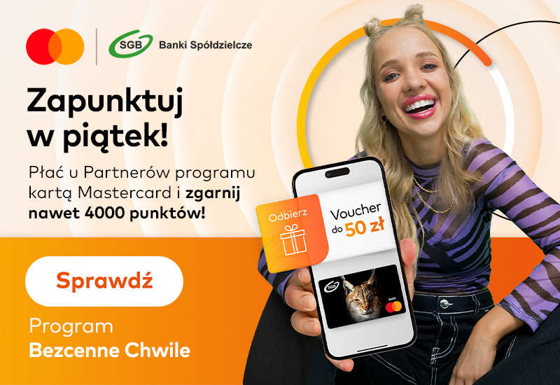 Zapunktuj w piątek z Mastercard Bezcenne Chwile