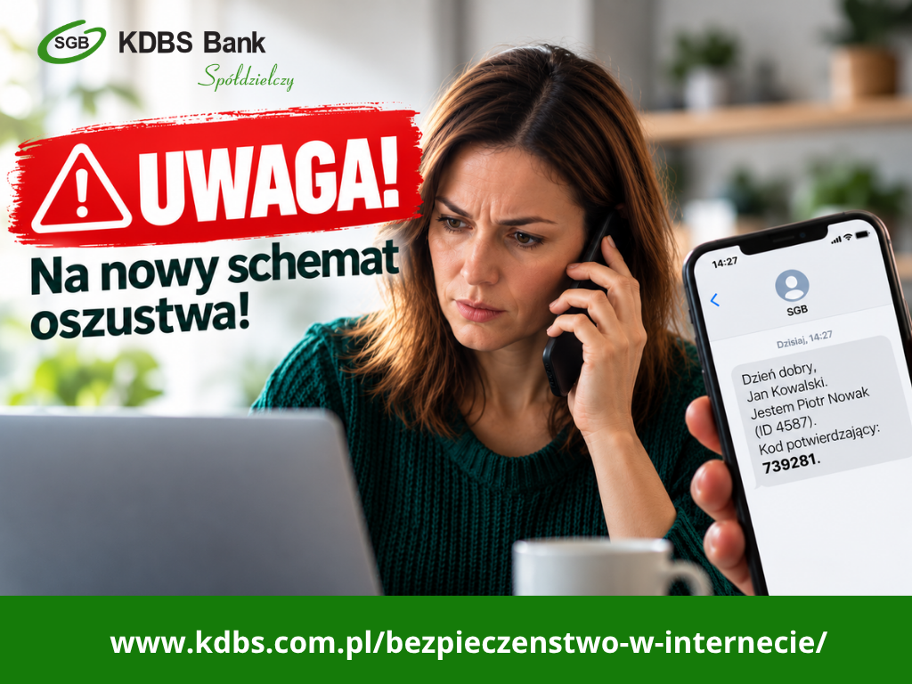 UWAGA NA NOWY SCHEMAT OSZUSTWA: AUTOMATYCZNY TELEFON I FAŁSZYWY SMS!